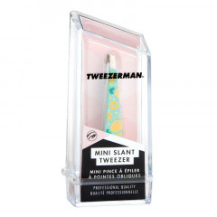 Пінцет для брів Tweezerman Mini Slant Tweezer Pattern Prints - Pineapple Punch
