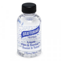 Liquid for simulating tears and sweat - Graftobian Liquid Pain And Sorrow