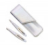 Tweezerman Metallic Collection HOLLYGRAPHIC Mini Tweeze Set eyebrow tweezer set.