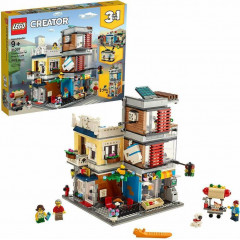 Конструктор LEGO Creator 31097 Зоомагазин і кафе в центрі міста 969 деталей