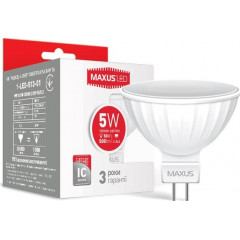 MAXUS LED Bulb MR16 5W 3000K 220V GU5.3.