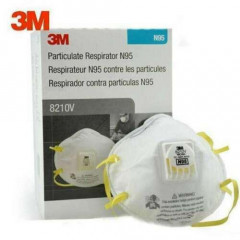 Респіратор (захисна маска лицьова) 3M™ Cool Flow™ 8210V Respirator