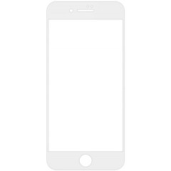 Защитное стекло iPhone 6/6S White 5D