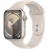 Apple Watch Series 9 GPS 45mm Starlight Aluminium with Starlight Sport Band M/L MR973