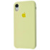Чехол-накладка iPhone Xr Silicone Case Mellow Yellow