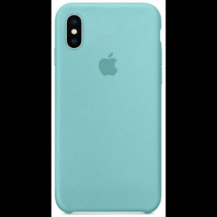 Чехол-накладка iPhone Xs Max Silicone Case turquoise