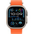 Apple Watch Ultra 2 GPS + Cellular 49mm Titanium Case with Orange Ocean Band MREH3, MRF83