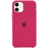 Чохол-накладка iPhone 11 Silicone Case (Rose red)
