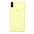 Чехол-накладка iPhone Xs Silicone Case mellow yellow