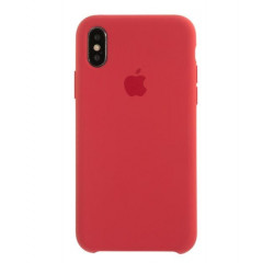 Чехол-накладка iPhone Xs Max Silicone Case red