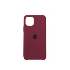 Чохол-накладка iPhone 11 Silicone Case (Marsala)