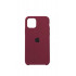 Чохол-накладка iPhone 11 Silicone Case (Marsala)