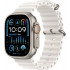 Apple Watch Ultra 2 GPS + Cellular 49mm Titanium Case with White Ocean Band MREJ3, MRF93