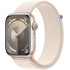 Apple Watch Series 9 GPS 45mm Starlight Aluminium with Starlight Sport Loop MR983