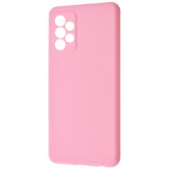 Чохол-накладка Samsung Galaxy A72 (A725) WAVE Full Silicone Cover (Light pink)