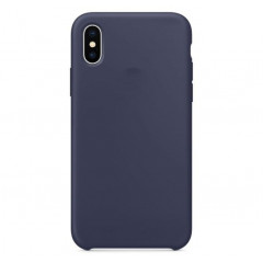 Чехол-накладка iPhone Xs Silicone Case midnight blue