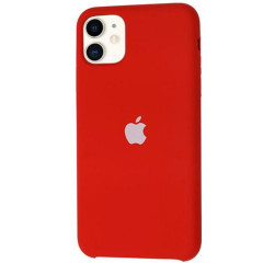 Чехол-накладка iPhone 11 pro Silicone Case ( red)