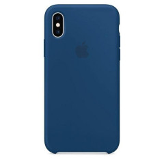 Чехол-накладка iPhone Xs Silicone Case Blue Horizon