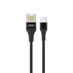 USB кабель XO Type-C NB118 2.1A/1m Black