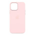 Чохол-накладка iPhone 13 Pro MagSafe (Pink chalk) Silicone case original