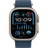 Apple Watch Ultra 2 GPS + Cellular 49mm Titanium Case with Blue Ocean Band MREG3, MRF73