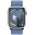 Apple Watch Series 9 GPS 41mm Silver Aluminium with Winter Blue Sport Loop MR923