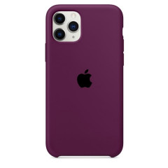Чохол-накладка iPhone 11 Pro Max Silicone Case (Marsala)