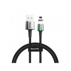 Baseus Lightning Zinc Magnetic 2.4A/1m Black