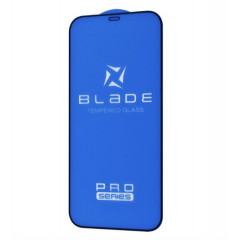 Захисне скло iPhone 12 Pro Max BLADE PRO Series Full Glue (Black)
