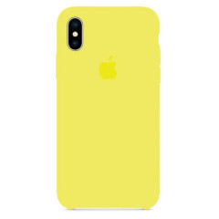 Чехол-накладка iPhone Xs Max Silicone Yellow