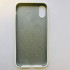 Чехол-накладка iPhone Xs Silicone Case white