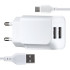 МЗП XO L35D 2.1A/2USB + Type-C White
