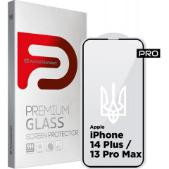 Захисне скло iPhone 13/13 Pro 3D Max Black