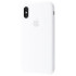 Чехол-накладка iPhone Xs Max Silicone Case white