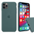 Чехол-накладка iPhone 11 pro Silicone Case ( pine green)