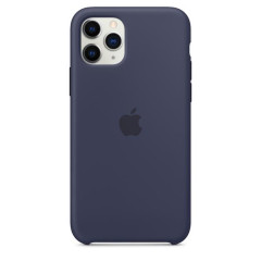 Чехол-накладка iPhone 11 Pro Max Silicone Case (midnight blue)