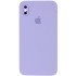 Чехол-накладка iPhone Xs Max Silicone Case lilac purple