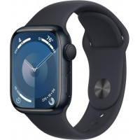 Apple Watch Series 9 GPS 41mm Midnight Aluminium with Midnight Sport Band M/L MR8X3