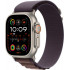 Apple Watch Ultra 2 GPS + Cellular 49mm Titanium Case with Indigo Alpine Loop - Small MRER3, MRFE3