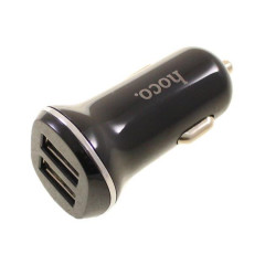 АЗУ Hoco Z1 2.1A/2 USB Black
