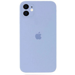 Чохол-накладка iPhone 11 Silicone Case Full Camera (lilac cream)