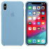 Чехол-накладка iPhone Xs Silicone Case cornflower