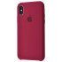Чехол-накладка iPhone Xs Silicone Case rose red