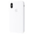 Чехол-накладка iPhone Xs Max Silicone Case white