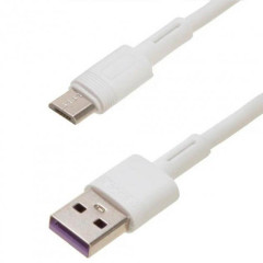 USB кабель XO Type-C NBQ166 5A/1m (White)