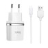 СЗУ Hoco C11 1A/1 USB White