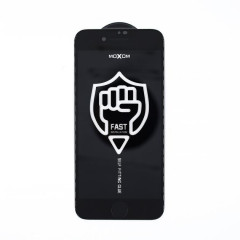Захисне скло iPhone 12 Pro Max MOXOM FS (Black)