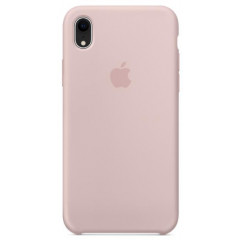 Чехол-накладка iPhone Xr Silicone Case pink sand