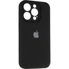 Чохол-накладка iPhone 13 Pro Max Silicone Case Full (Black)