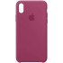 Чехол-накладка iPhone Xs Silicone Case pomegranate